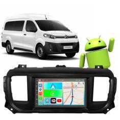 Imagem de Kit multimidia android 7" jumpy expert 18/22 7" preto fosco - E-Carpla