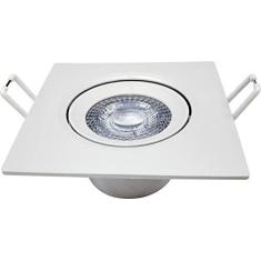 Imagem de Spot Quadrado 5W, LED Embutir Bivolt 3000K  Quente,Avant