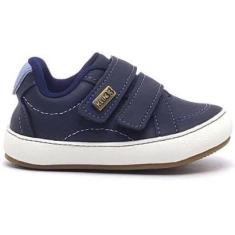 Imagem de Tênis Infantil Klin Algodão Doce Confort Menino - Marinho - 17-Masculino