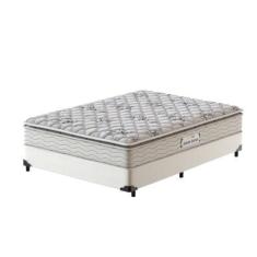 Imagem de Cama Box Viúva Branca + Colchão de Espuma D33 Probel GuardaCostas ProE