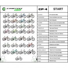 Imagem de Bicicleta Aro 29 Cripto 24 Marchas Shimano Freios Hidraulico - Vermelho-preto - 17
