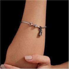 Imagem de Pulseira Amor de Pets Revestida em Prata