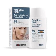 Imagem de Protetor Solar Facial Foto Ultra Isdin Active Unify Sem Cor Fps 99 - 50Ml