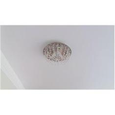 Imagem de Plafon De Cristal  Redondo 30Cm    Living Loft