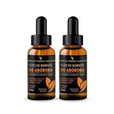 Imagem de 2x Óleo de Semente de abóbora Rico em Vitamina E em Gotas 30ml Tuttiflora
