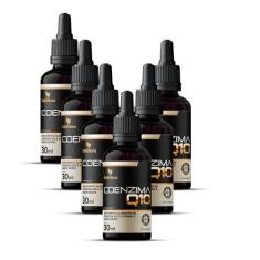 Imagem de 6x Coenzima Q10 100mg Por Porção em Gotas 30ml Tuttiflora