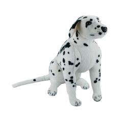 Imagem de Cachorro Dálmata Realista Sentado 52Cm - Pelúcia