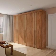 Imagem de Guarda-Roupa Casal Ercole 6 PT Imbuia