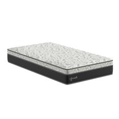 Imagem de Colchão Solteiro King Amarilis D33 (28x108x198) Preto e Cinza