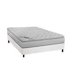 Imagem de Cama Box Casal: Colchão Molas Ensacadas Luckspuma Masterpocket  Luck S