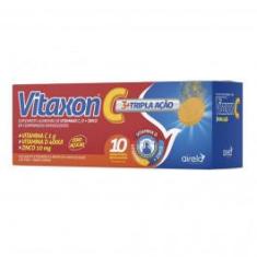 Imagem de Vitaxon C Tripla Ação Efervescente Laranja c/10 Comprimidos