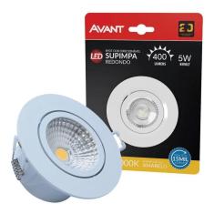 Imagem de Kit 15 Spot Led Embutir 5W Redondo 3000K  Quente-Avant