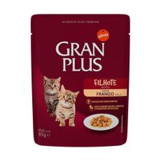 Imagem de Ração Úmida Granplus Gourmet Sachê Para Gatos Filhotes Sabor Frango -