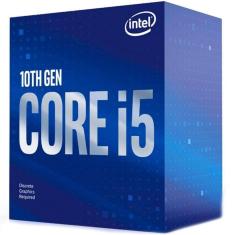 Imagem de Processador Intel Core i5-10400F, 2.9GHz Cache 12MB, 6 Núcleos, 12 Threads, LGA 1200 - BX8070110400F