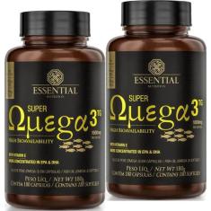 Imagem de Kit 2X Super Omega 3 Tg (180 Caps) 1000Mg - Essential Nutrition