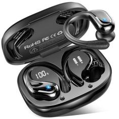 Imagem de Fones de ouvido sem fio Rulefiss Sport Bluetooth 5.4 2024 com 75 horas