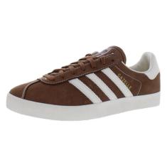 Imagem de adidas Tênis masculino Gazelle Indoor, Preloved Brown/Cloud White/Wonder White-brown, 39