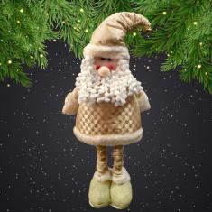Imagem de Boneco Papai Noel Expansível Dourado - Wincy