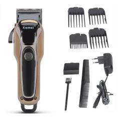 Imagem de Maquina De Cortar Cabelo Kemei 1990 Sem Fio Profissional