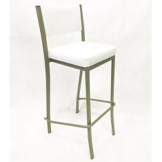 Imagem de Banqueta EMPILHÁVEL Rato alta assento e encosto  - Poltronas do Sul