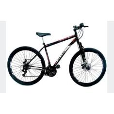 Imagem de Bicicleta Aro 29 Shimano Suspensão Freio À Disco 21 M Velox Preta/Verm