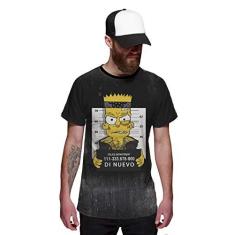 Imagem de Camiseta Bart Simpsons Preso  Masculina