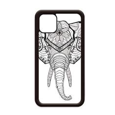 Imagem de Capa com desenho de elefante de dentes longos para iPhone 11 Pro Max para Apple Mobile Case