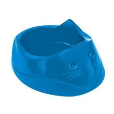 Imagem de Comedouro Bebedouro Cara Do Gato Furacão Pet 200ml Pote Leve Ração Úmi