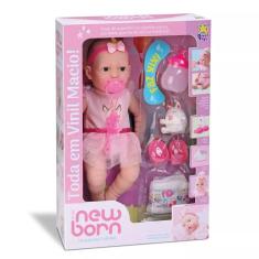 Imagem de Boneca Unicórnio Fofinho Diver New Born - Diver Toys