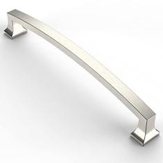 Imagem de Asidrama Pacote com 20 puxadores de armário de cozinha de níquel acetinado escovado de 177 mm, puxadores de armário de cozinha para puxadores de gaveta de armário