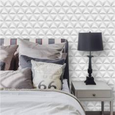 Imagem de Papel De Parede Autocolante Geométrico 3D Triângulos 270