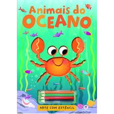 Imagem de Animais do Oceano - Coleção Arte com Estêncil - Ciranda Cultural - 9788538065548