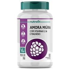 Imagem de Amora Miúra com Vitamina E + B6 e Magnésio 60 Comprimidos