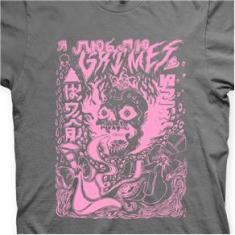 Imagem de Camiseta Grimes Chumbo e  em Silk 100% Algodão