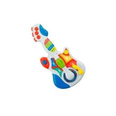 Imagem de Super Guitarra Eletrônica Musical De Bebê Sons Infantil - Zoop Toys