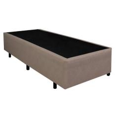 Imagem de Cama Box Solteiro Sintético Sereneprime Bege 88X188x40