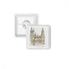 Imagem de St.Paul's Cathedral England London teclado mecânico PBT kit de atualização para jogos