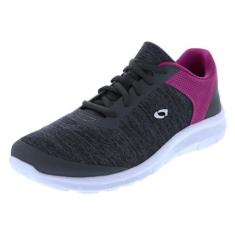 Imagem de Cross Trekkers Gusto Crosstrainer Tênis de corrida feminino casual, Cinza/Berry, 36