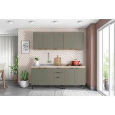 Imagem de Cozinha Compacta Firenza 10 PT 2 GV Avena e Menta