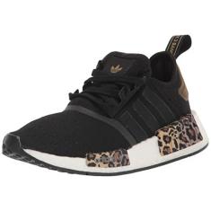 Imagem de adidas Tênis feminino NMD R1, Preto/Preto/Marrom Selvagem, 38