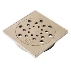 Imagem de Conjunto Ralo Com Fecho E Porta Grelha 15X15 Cm (Bege)