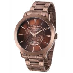 Imagem de Relogio Feminino Champion Chocolate com Pedra Strass