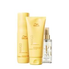 Imagem de Kit Wella Professionals Invigo Sun Reflections Duo Oil Light 100 (3 Pr