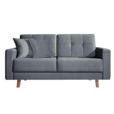 Imagem de Sofá 2 Lugares Acqua 412 Cinza - Mobly