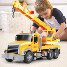Imagem de Caminhão de guindaste de brinquedo de construção Dwi Dowellin para cri