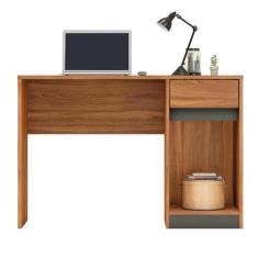 Imagem de Escrivaninha 1 Porta 1 Gaveta Home Office Para Escritorio Quarto Morad