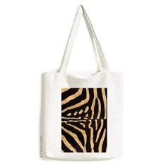 Imagem de Bolsa de lona com design abstrato Pinto Feather bolsa de compras casual