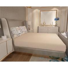 Imagem de Jogo de Lençol Zono Enxovais Cama Casal Full 3 Peças Malha 100% Algodão Romano – Angorá