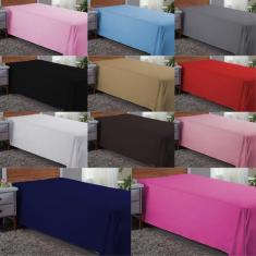 Imagem de Lençol Cama Solteiro 400 Fios Acetinado E Aveludado Sem Elástico Toque