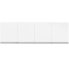 Imagem de Armário Aéreo Cozinha Adriana 4 Portas 150 Cm Branco